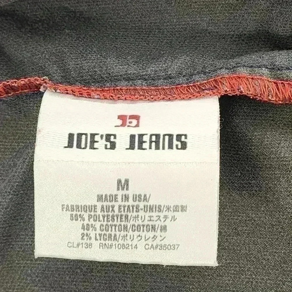 Joe's Jeans Zip up Mock neck Velvet Bomber Jacket Women's M - Picture 10 of 13